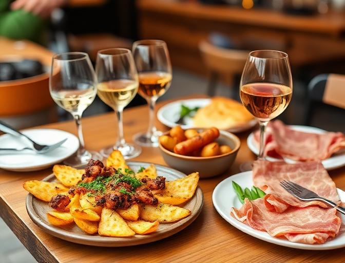 Tapas and drinks