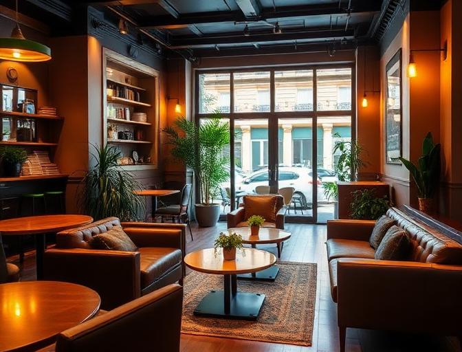 Lounge area